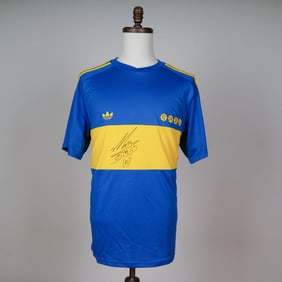 Diego Maradona Signed Boca Juniors 1981-82 Home Shirt w/ COA