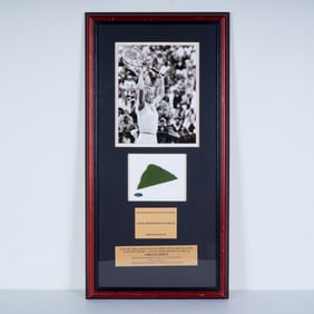 Martina Navratilova 1984 US Open Championship Display w/ Center Court Piece