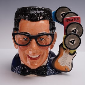 Royal Doulton Large Character Jug, Buddy Holly D7100