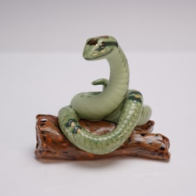 Lladro Porcelain Figurine, The Snake 01045137