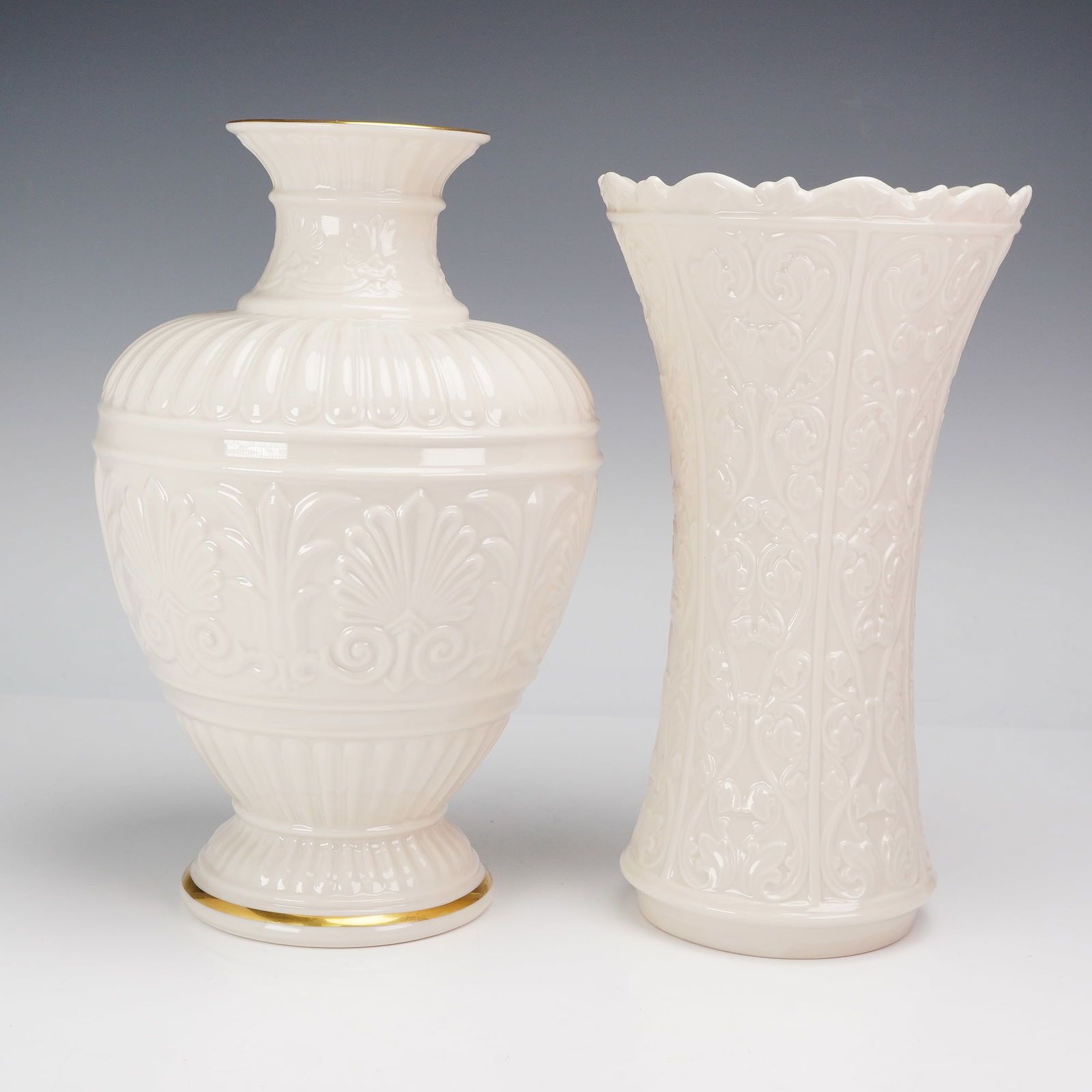 2pc Lenox Porcelain Vases (1 of 6)