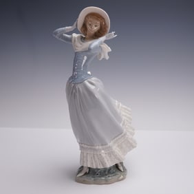 Lladro Porcelain Figurine, Spring Breeze 01004936