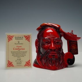 Royal Doulton Flambe Character Jug, Confucius D7003