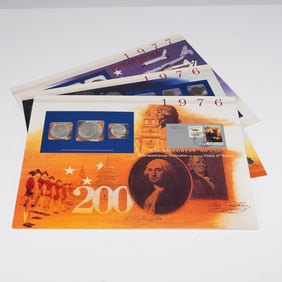 3pc 1976-1977 U.S. Uncirculated Coin Sets Collection