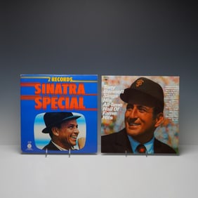 2pc Tony Bennett and Frank Sinatra Record Grouping