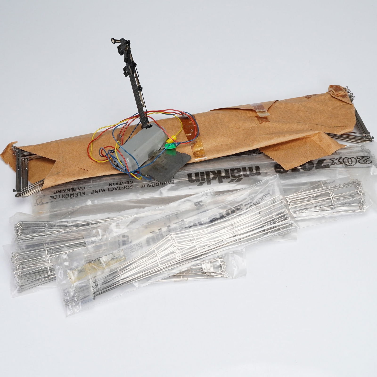 10pc Marklin HO Scale Overhead Line Equipment Lot (1 of 3)