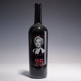 Marilyn Monroe Merlot 2009 Silver Anniversary Napa Valley Red Wine