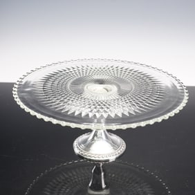 Duchin Creation Weighted Sterling Silver Cake Plate