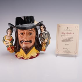Royal Doulton Character Jug, King Charles I D6917