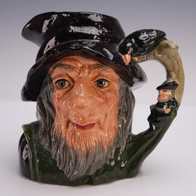 Royal Doulton Large Character Jug, Rip Van Winkle D6785