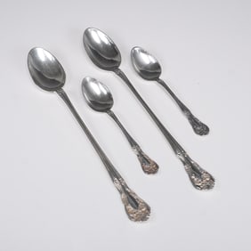 4pc Alvin Chateau Rose Infant Feeding Spoon Set