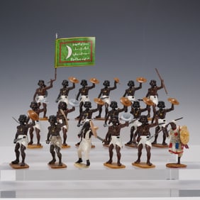 18pc El Templario Miniature Warriors Figures