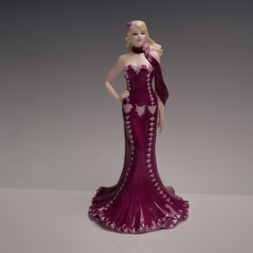 Coalport Bone China Figurine, Happy Birthday 2008