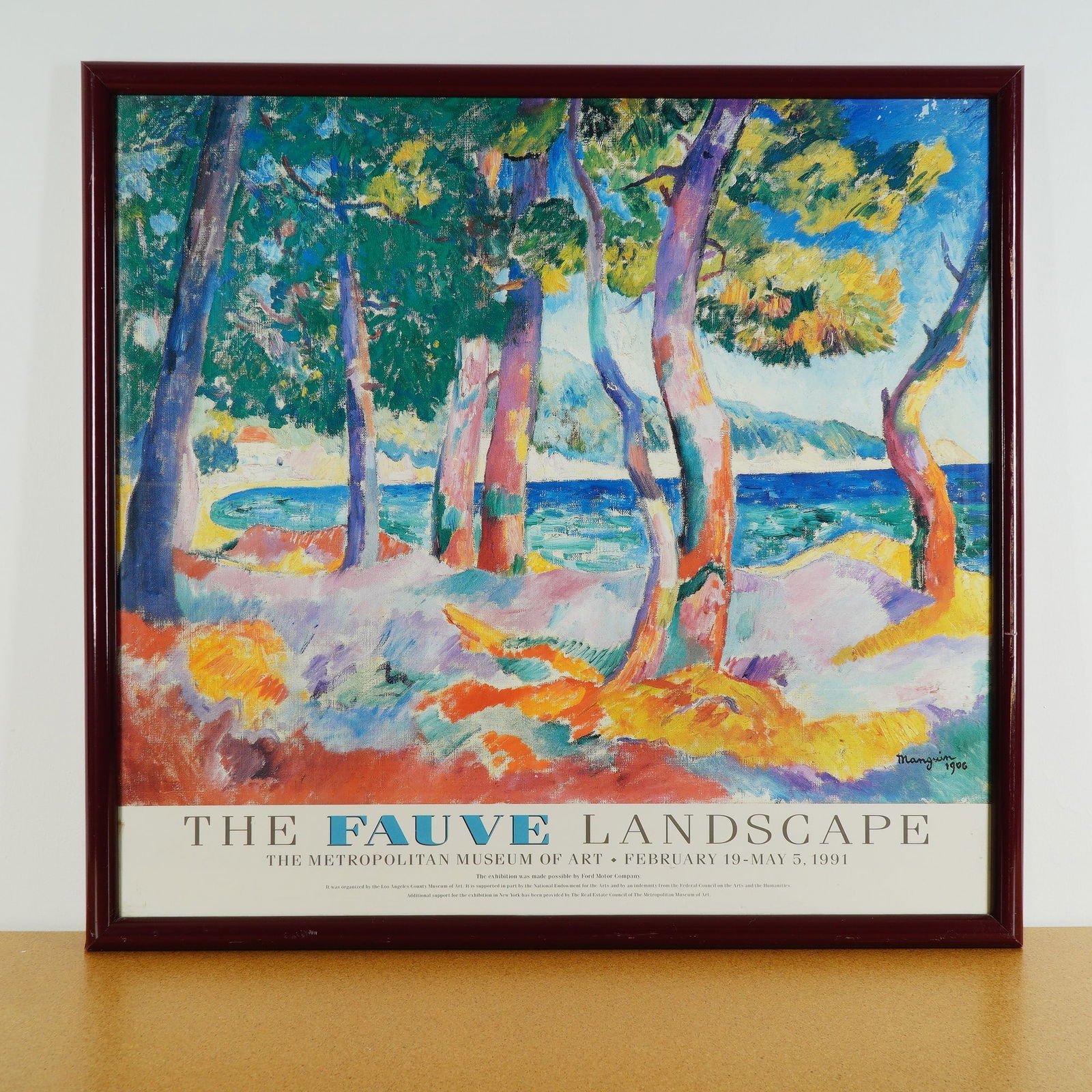 The Fauve Landscape Metropolitan Museum of Art Exhibition Poster, 1991 (1 of 5)