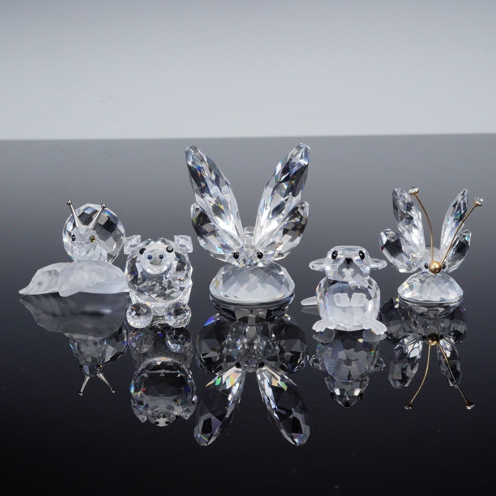 5pc Swarovski Crystal Animal Figurines (1 of 7)