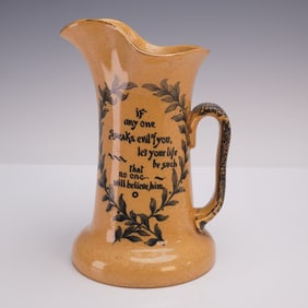 Royal Doulton Stoneware Large Motto Jug