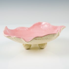 Ceramic Footed Dish