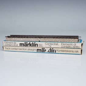 2pc Vintage Marklin HO 5115 Straight Track Contact Sections