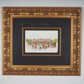 Urbain Huchet Original Lithograph, Toulouse, Signed EA 20/25