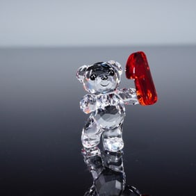 Swarovski Lovlots Crystal Kris Bear Figurine, Number One