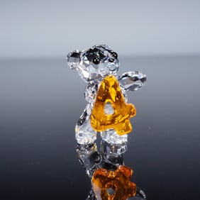 Swarovski Lovlots Crystal Kris Bear Figurine, Number Four