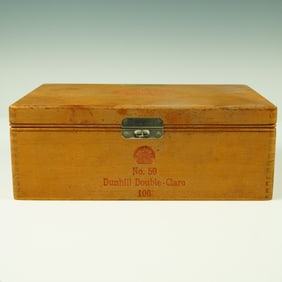 Vintage Wind-Up Dancing Couple Figures in H. Upmann Cigar Box