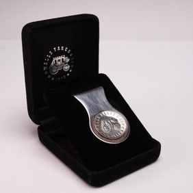 Sterling Silver Wells Fargo Money Clip