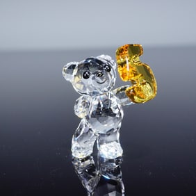 Swarovski Lovlots Crystal Kris Bear Figurine, Number Five