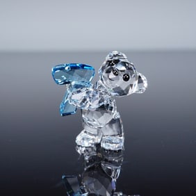 Swarovski Lovlots Crystal Kris Bear Figurine, Number Seven