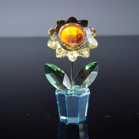 Swarovski Crystal Figurine Sunflower Small 663148