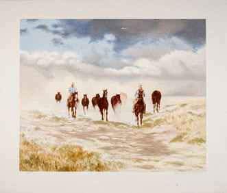 Gwendolyn Branstetter, Lithograph on Paper, Signed & Numbered