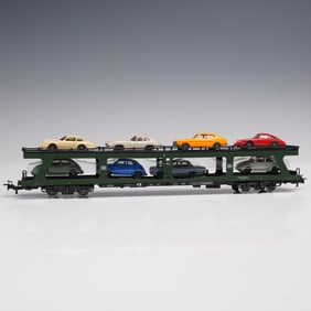 Vintage Marklin HO Scale Auto Transport Car