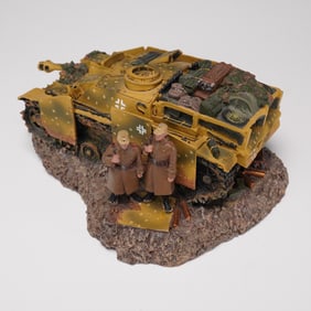 King & Country Battle Wrelics Diorama, German Toy Car
