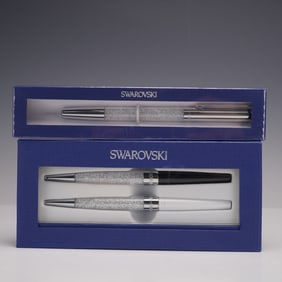 Sealed 2pc Swarovski Crystal Pens, Stardust
