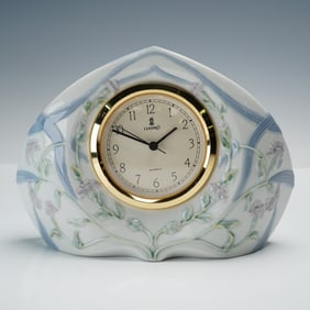 Lladro Porcelain Large Segovia Clock 1005655