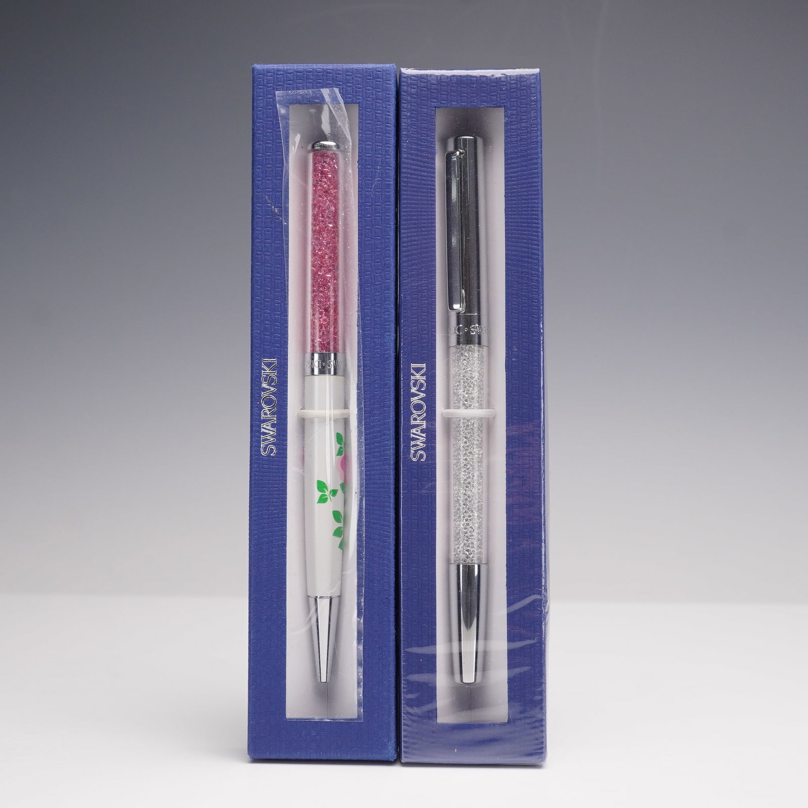 Sealed 2pc Swarovski Crystal Pens, Stardust and Crystaline Lady Rose (1 of 5)