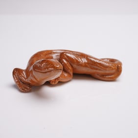Royal Doulton Mark V. Marshall Stoneware Figurine, Lizard