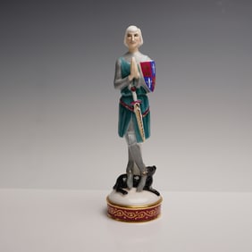 Royal Doulton Age of Chivalry Figurine, Sir Ralph HN2371, Signed