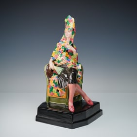 Marcell Goldscheider Art Deco Figurine, Carmen Ballet Russe