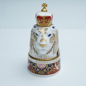 Royal Worcester Commemorative Candle Snuffer, Lion