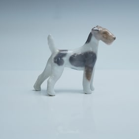 Royal Copenhagen Fox Terrier Dog Figurine No. 3170