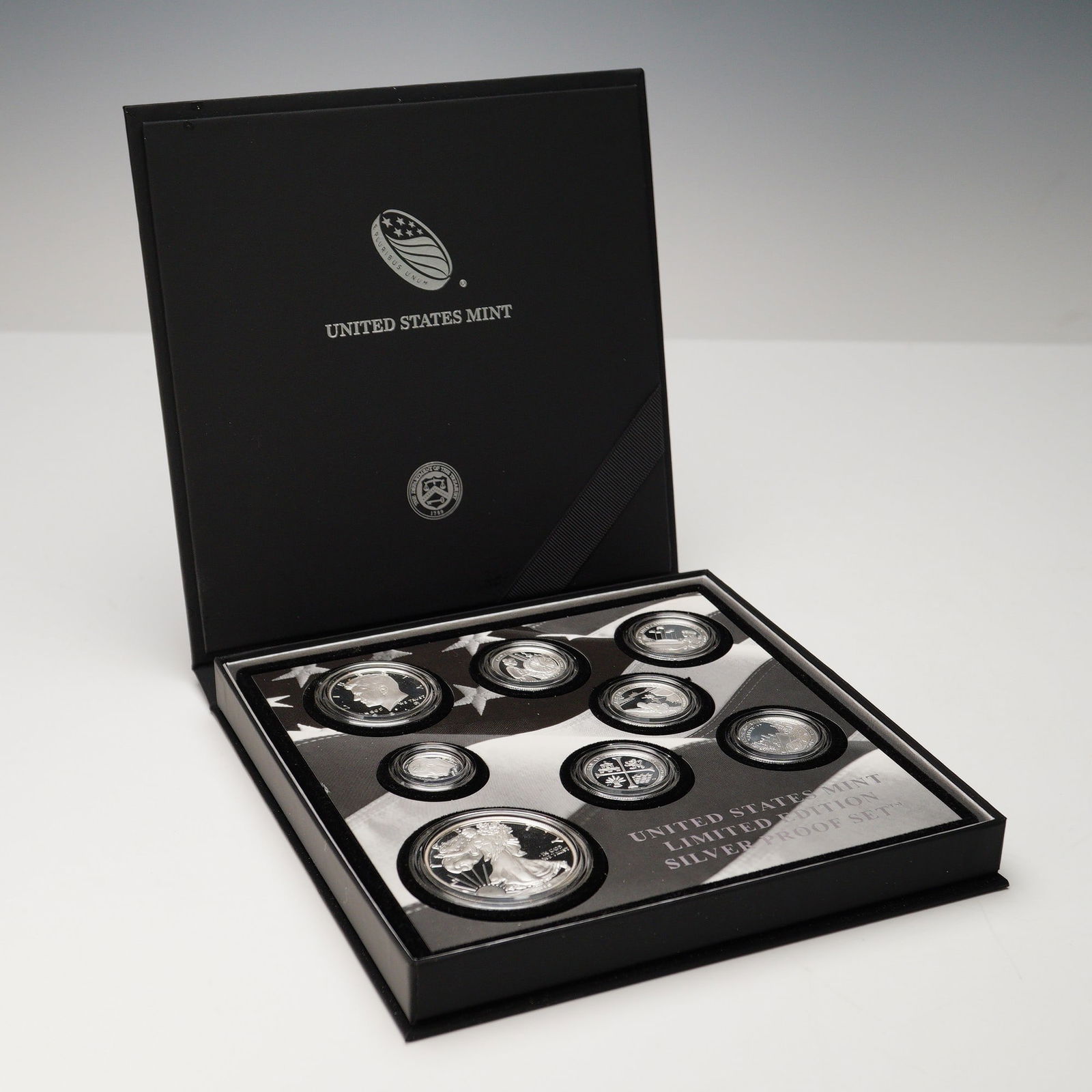 2019-S United States Mint Silver Proof Coin Set (1 of 6)