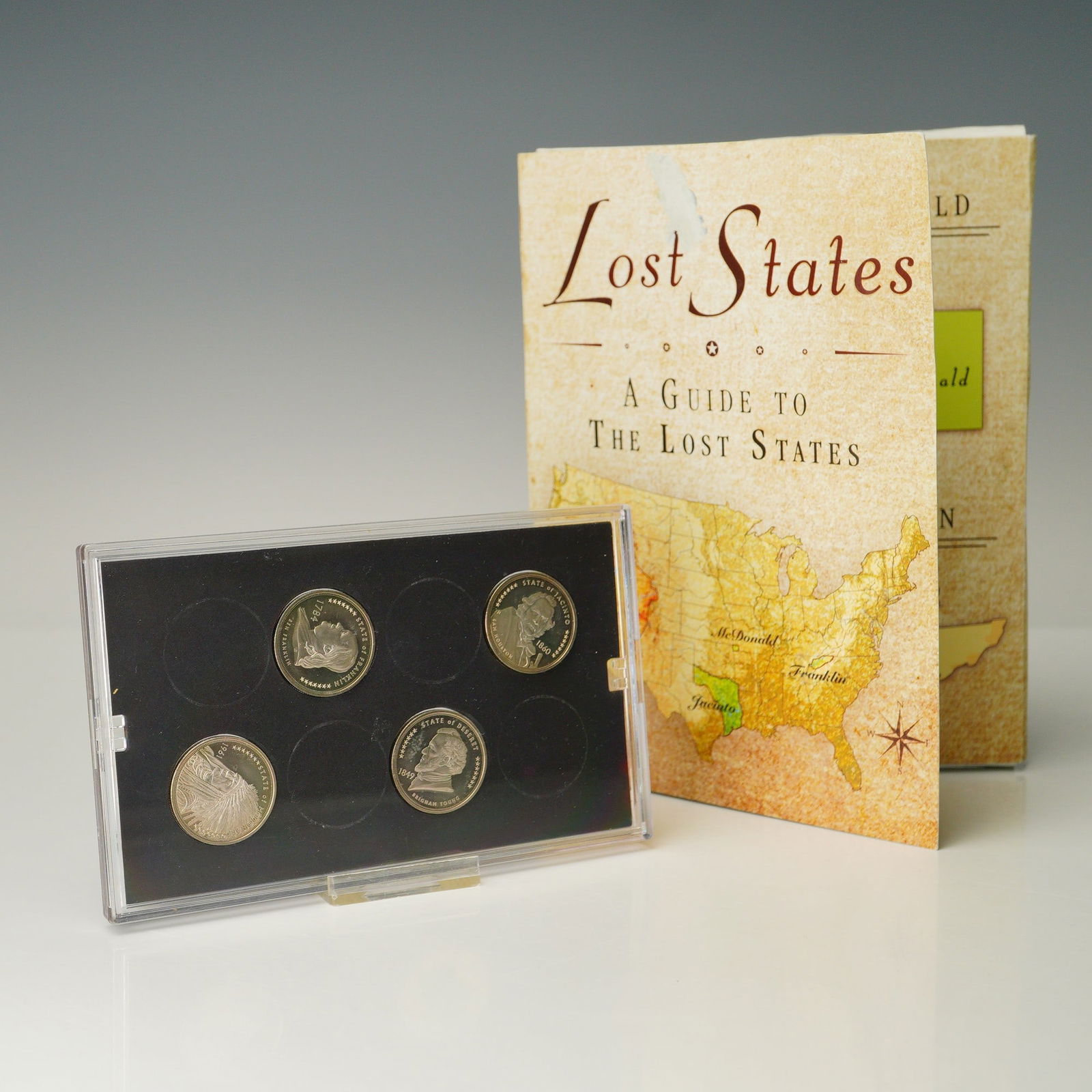 4 Commemorative Lost States Coin Set with Booklet (1 of 4)