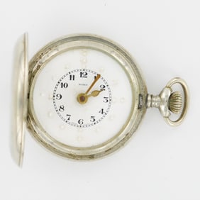 Buren Watch Co. Grand Prix 16S HC Braille Pocket Watch, CNIB