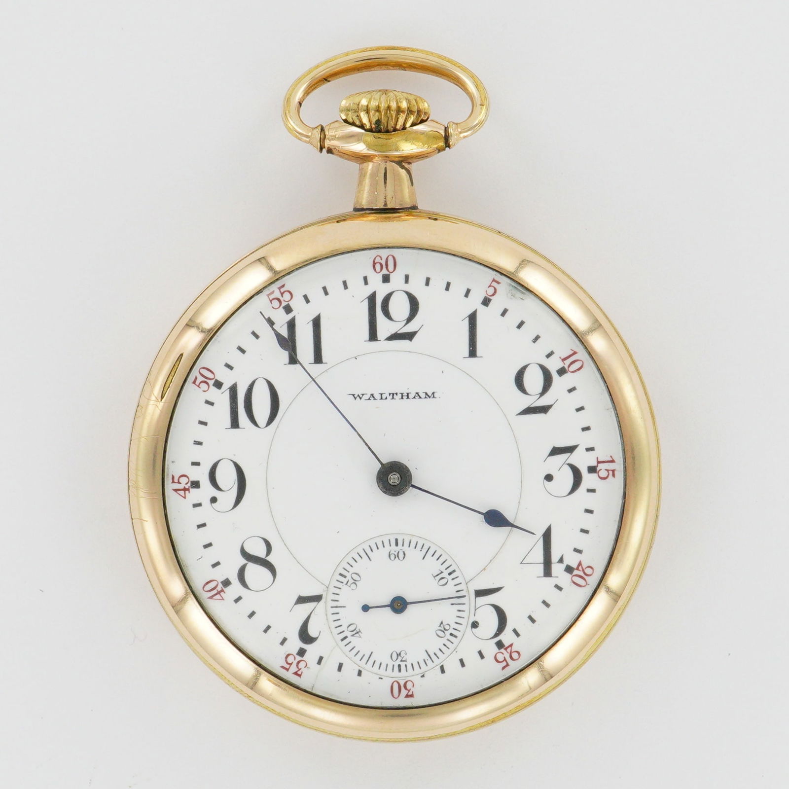 Waltham Watch Co. 645 Railroad Grade 16S 20 Year Gold Filled Pocket Watch (1 of 5)