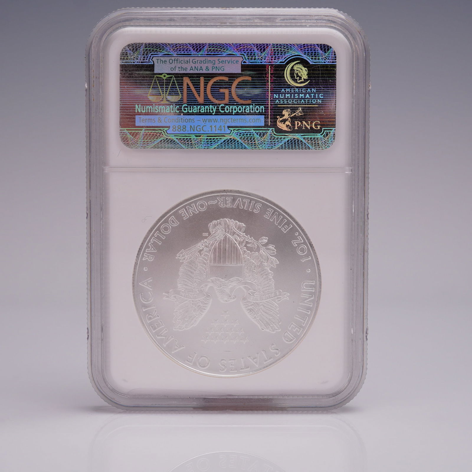 2010 American Silver Eagle Early Release Dollar Coin NGC Graded MS 69 (1 of 3)