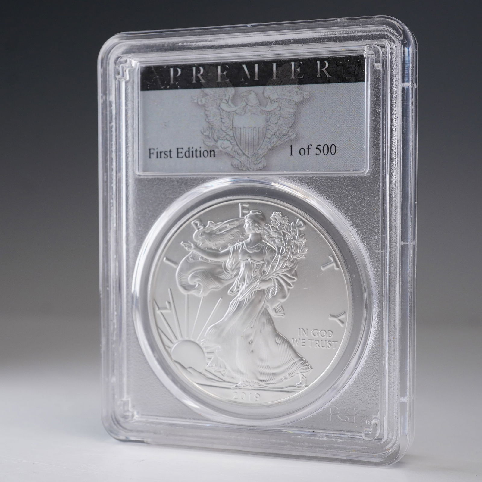 2019-W American Silver Eagle Type 1 Dollar PCGS Graded SP 70 Burnished (1 of 4)