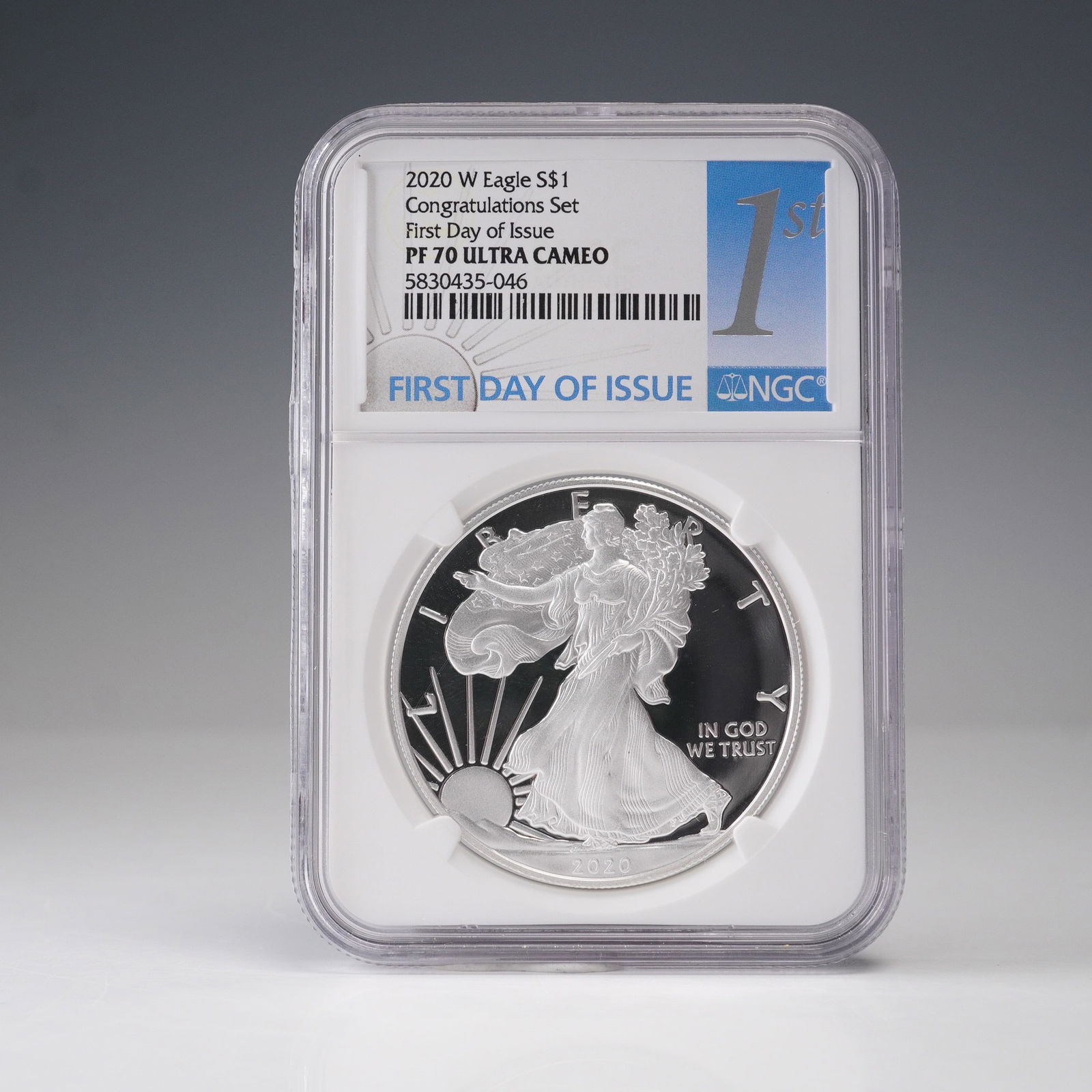 2020 W American Silver Eagle Ngc Pf70 Uc
