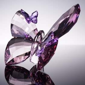 Swarovski Crystal Figurine Brilliant Butterfly Violet 1183941