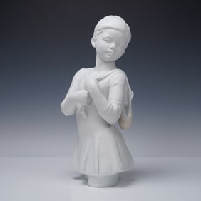 Lladro Porcelain Figurine, My Dance Class 1009301